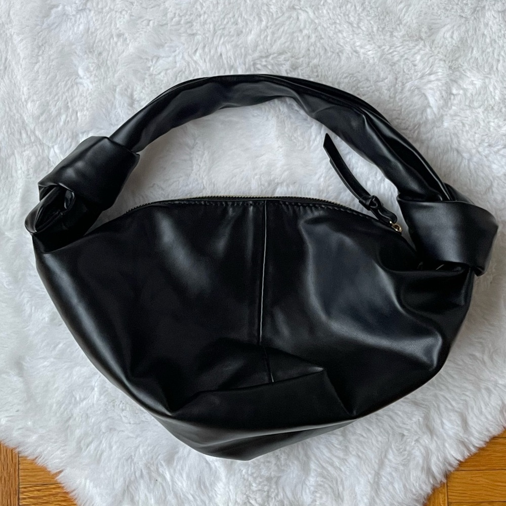 BELLINI wren shoulder bag black faux leather bag “ rare “